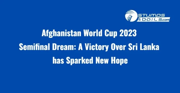Afghanistan chances for Semi final