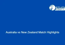 Neesham’s late fury in vain as Australia beat New Zealand by 5 runs Australia vs New Zealand Match Highlights