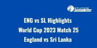 ENG vs SL Highlights