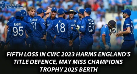 Fifth loss in CWC 2023 harms England’s title defence, may miss Champions Trophy 2025 berth