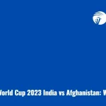 ICC ODI World Cup 2023 India vs Afghanistan: Who will win?