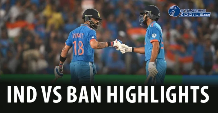 IND vs BAN Highlights