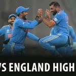 India Vs England Highlights :Rohit and Shami’s Excellence as India outclass Defending champions in style