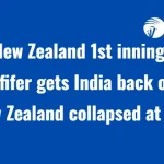 India vs New Zealand 1st innings update: Shami’s fifer gets India back on Track, New Zealand collapsed at 273