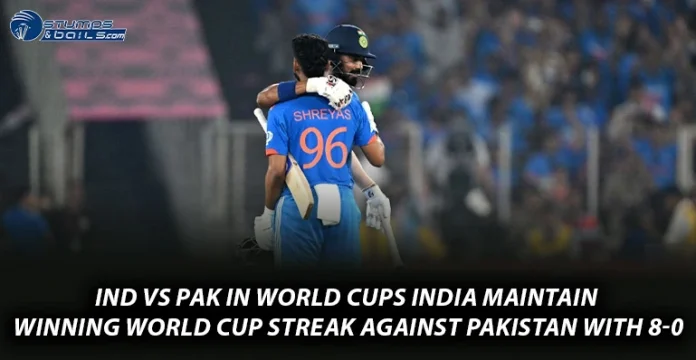 IND vs PAK in World Cups