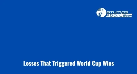 Losses That Triggered World Cup Wins