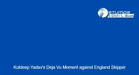 Kuldeep Yadav’s Deja Vu Moment against England Skipper
