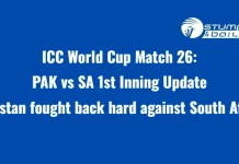 Pakistan fought back hard to post a decent 270 against South Africa PAK vs SA first Innings update