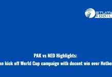 PAK vs NED Highlights: Pakistan kick off World Cup campaign with decent win over Netherlands PAK vs NED Highlights
