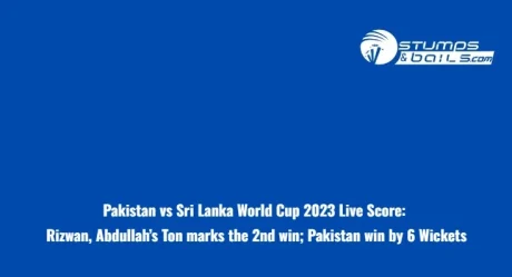 Pakistan vs Sri Lanka World Cup 2023 Live Score: Rizwan, Abdullah’s Ton marks the 2nd win; Pakistan win by 6 Wickets