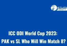 ICC ODI World Cup 2023: PAK vs SL Who Will Win Match 8? PAK vs SL Who Will Win Match 8