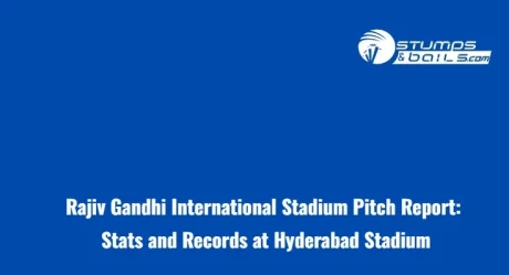 Rajiv Gandhi International Stadium Pitch Report: Stats and Records at Hyderabad Stadium