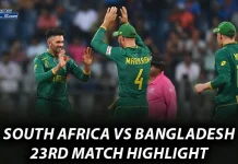 SA vs BAN Highlights: South Africa beat Bangladesh by 149 Runs to register another big win in World Cup SA vs BAN Highlights