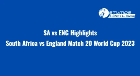 SA vs ENG Highlights: South Africa’s Spectacular Rebound: Crushing England in a Record-Breaking Encounter