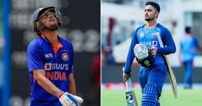 Shubman Gill out