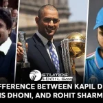 Difference between Kapil Dev, MS Dhoni, and Rohit Sharma 