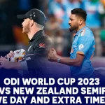 ODI World Cup 2023: India vs New Zealand Semifinal 1- Reserve Day and Extra Time Rules