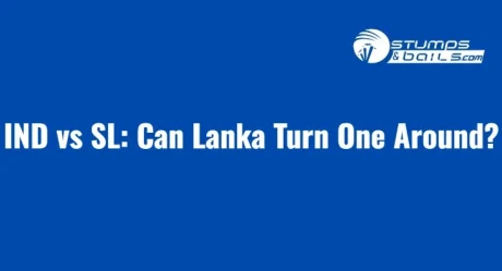 IND vs SL: Can Lanka Turn One Around?