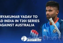 Suryakumar Yadav to lead India in T20I series against Australia India T20 squad for Australia series