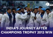 India’s journey after Champions Trophy 2013 win India's journey after Champions Trophy 2013 win