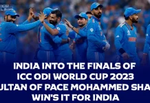 India into the Finals of ICC ODI World Cup 2023: Sultan Of Pace Mohammed Shami Win’s it for India Mohammed Shami 7 wickets in semi finals