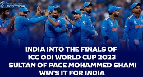 India into the Finals of ICC ODI World Cup 2023: Sultan Of Pace Mohammed Shami Win’s it for India 