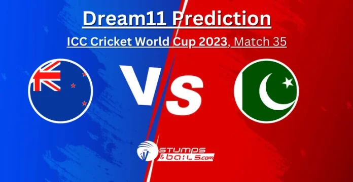NZ vs PAK Dream11 Prediction World Cup 2023