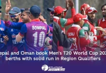 Nepal and Oman book Men’s T20 World Cup 2024 berths with solid run in Region Qualifiers Nepal and Oman T20 World Cup 2024