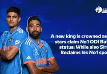 A new king is crowned as India star claim No1 ODI Batter status: While Siraj Reclaims his No1 spot No.1 ODI Batter