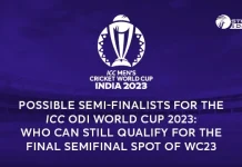 Possible Semi-finalists for the ICC ODI World Cup 2023: Who Can Still Qualify for the final Semifinal Spot of WC23 Possible Semi-finalists World Cup 2023