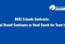 BCCI Extends Contracts: Rahul Dravid Continues as Head Coach for Team India Rahul Dravid Head Coach