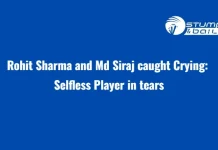 Rohit Sharma and Md Siraj caught Crying: Selfless Player in tears Rohit Sharma cries after World Cup loss