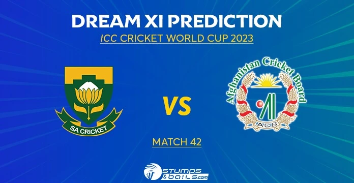 South Africa vs Afghanistan Dream11 Prediction World Cup 2023