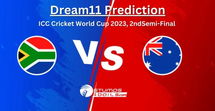 SA vs AUS Dream11 Prediction World Cup 2023