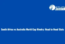 South Africa vs Australia World Cup Rivalry: Head to Head Stats South Africa vs Australia World Cup Rivalry