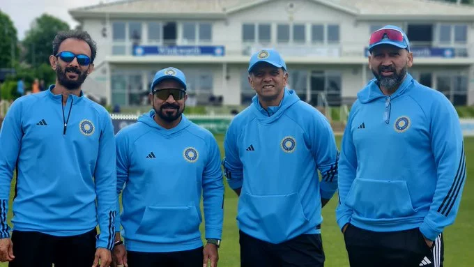 Team India Head Coach and Support Staff