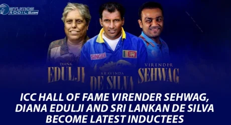 ICC Hall of Fame: Virender Sehwag, Diana Edulji and Sri Lankan de Silva become latest inductees