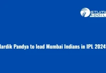 Will Hardik Pandya Lead Mumbai Indians In IPL 2024