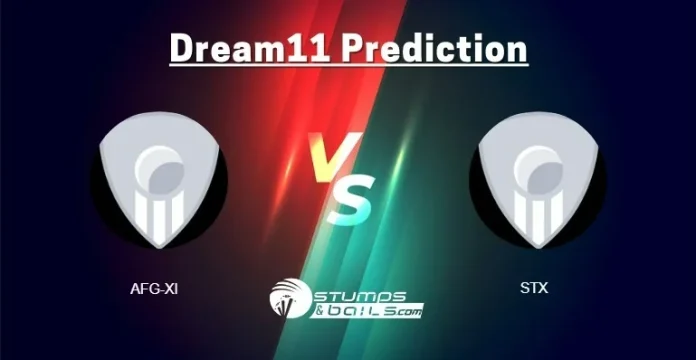 AFG-XI vs STX Dream11 Prediction Today Match