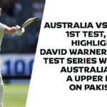 Australia vs Pakistan 1st Test, Day 1 Highlights: David Warner launches test series with a ton, Australia gets a upper hand on Pakistan
