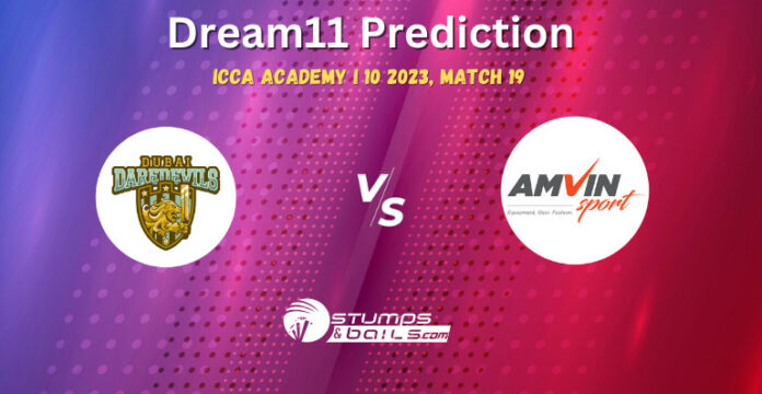 DDD vs AMV Dream11 Prediction