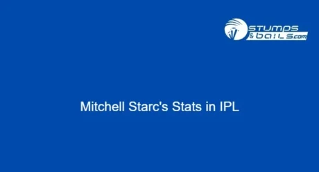 Mitchell Starc’s Stats in IPL