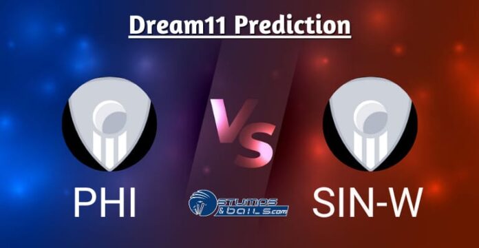 PHI vs SIN-W Dream11 Prediction