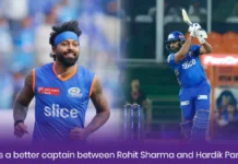 Who is a better captain between Rohit Sharma and Hardik Pandya? Who is better captain Rohit or Hardik?
