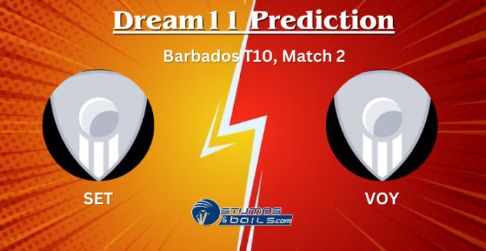 SET vs VOY Dream11 Prediction