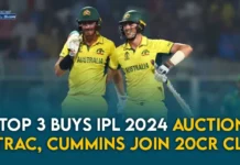 Top 3 Buys IPL 2024 Auction: Strac, Cummins Join 20Cr Club Top Buys IPL 2024 Auction