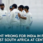 What Went Wrong for India in First Test Against South Africa at Centurion