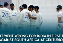 What Went Wrong for India in First Test Against South Africa at Centurion