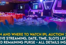 When and Where to Watch IPL Auction 2024? Live Streaming, Date, Time, Slots Left, and Remaining Purse – All Details Inside! When and Where to Watch IPL Auction 2024