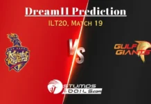 ABD vs GUL Dream11 Prediction Match 19, Fantasy Cricket Tips, Pitch Report, Injury and Updates, International League T20 2024 ABD vs GUL Dream11 Prediction